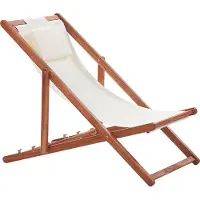 Beliani AVELLINO - Ligbed - Wit - Polyester
