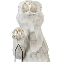 Beliani GERLAND - Decoratief accessoire-Wit-Lichtbeton (MgO)