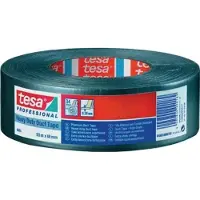 TESA Weefseltape | zilver | lengte 50 m | breedte 48 mm wiel | 1 stuk - 04663-00007-02 04663-00007-02