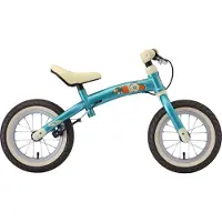 Bikestar meegroei loopfiets Sport 12 inch, turquoise