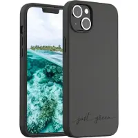 Bigben Interactive , Hoesje geschikt voor iPhone 14 Plus - Natura Recyclebaar, Zwart