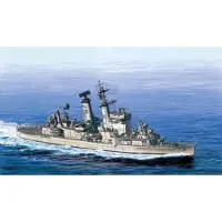 Other Modelbouwpakket Schepen - 7097 U.S.S. Albany CS-10 - Slagschip Plastic - 1:700 - Modelbouw
