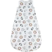 Meyco Baby Animal baby zomerslaapzak rond - multicolour - 74cm - 0.5 TOG