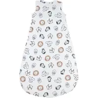 Meyco Baby Animal baby slaapzak rond gevoerd - multicolour - 110cm - 2.5 TOG