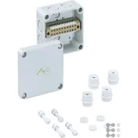 Spelsberg RKK 4/10-10x4² Serieklemmen-behuizing 94 x 94 x 57 Polystereen (EPS) Grijs 1 stuk(s)