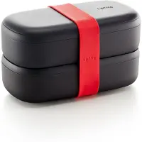 Lékué Lunchbox/Broodtrommel - To Go - Limited Edition - 1 L - Black