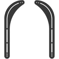 VivoLink Soundbarbevestiging voor 32" tot 70 (1 stuk, Stand), Luidsprekerstandaard + wandmontage, Zwart
