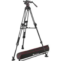 Manfrotto Nitrotech 612 + 645 Fast Twin Aluminium Tripod