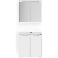 Vicco Ruben Badkamermeubel set – 2 delen Wit