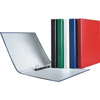 Herlitz ringband MAX.file beschermd, A4, 2-ring mechanisme, rood.
