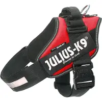 JULIUS K-9 IDC Powertuig - Hondentuig - 2XL - Maat 3 - Rood