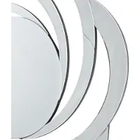 Beliani TREBAN - Wandspiegel - Zilver - Glas