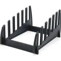 Super Merchant Snijplankenrek – Voor 6 Planken – Zwart – 320x230x160 mm – Polypropyleen