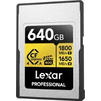 Lexar CFexpress PRO Type A Gold 4.0 Series 640GB