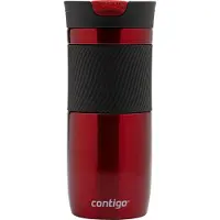 CONTIGO Byron, Rood, Roestvrijstaal, Roestvrijstaal, 6 uur, 12 uur, 470 ml