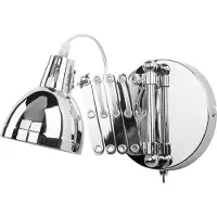 Beliani HARRINGTON - Wandlamp set van 2 - Zilver - Staal