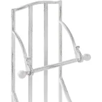 Beliani BRISA - Toiletpapierhouder - Wit - IJzer