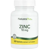 NaturesPlus Zinc 10 mg, Zink van Nature's Plus in 10 mg, 90 tabletten