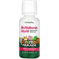 NaturesPlus Liquid, Children's Multi-Vitamin, Natural Tropical Berry Flavor (236 ml) - Nature's Plus
