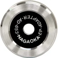 Nagaoka Platenspeler accessoire AD653-2 EP ADAPTER voor 7" platen (45 toeren)