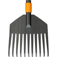 Fiskars Quikfit Bladhark - Hark opzetstuk - Tuingereedschap - 22 cm