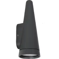 Lucide WIZARD - Wandlamp Binnen/Buiten - LED Dimbaar - 1xGU10 - IP54 - Antraciet