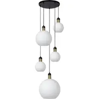 Lucide Julius hanglamp 65cm 5x E27 wit