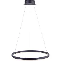 Paul Neuhaus Hanglamp Titus, dimbaar, zwart, Woon-/ Eetkamer, Aluminium, Modern, hanglamp