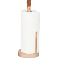 Relaxdays Keukenrolhouder, Keukenrolhouder, Beige