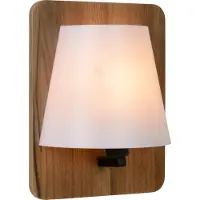 Lucide IDAHO - Wandlamp - 1xE14 - Bruin