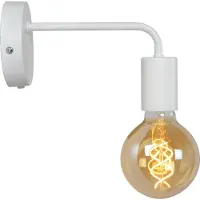 Lucide SCOTT - Wandlamp - 1xE27 - Wit
