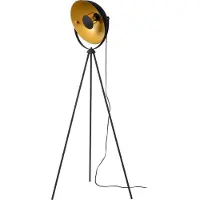 Lucide ALVARO - Vloerlamp - 1xE27 - Zwart