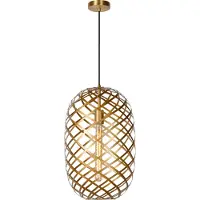 Lucide Hanglamp Wolfram Ø 32cm Goud