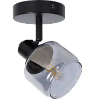 Lucide Plafondspot Bjorn Zwart Ø15cm E14