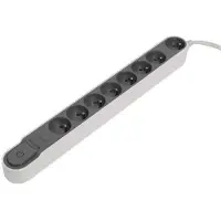 Chacon Contactdoos Grijs (49812)