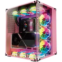 Talius Cronos Orchid Rgb Crystal Pc-behuizing