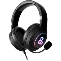 Newskill Koptelefoon met Microfoon - - Sobek 7.1 - Zwart - Ruisonderdrukking - RGB Verlichting