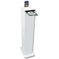 Inovalley HP32-CD-W CD-installatie, 1 luidspreker, FM-radio, CD-speler, MP3-ondersteuning, dockingstation, USB-poort, Bluetooth