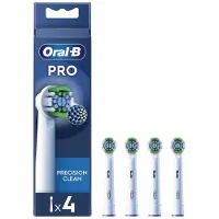 Milagro Pro Precision Clean-opzetborstels, verpakking van 4 stuks