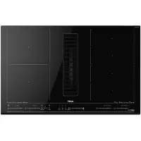 Teka MasterSense Air AFF 87601 MST, zwart, geïntegreerd, 80 cm, inductiekookplaat met zones, glas, 6 zones