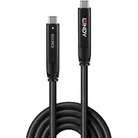 Lindy 10 meter USB 3.2 Gen 2 & DP 1.4 hybride kabel met Type C connector
