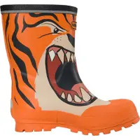 Viking Regenlaarzen - Jolly - Oranje/Multi m. Tijger - - 25 - Regenlaarzen