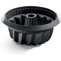 Lékué Bakvorm Savarin 22 cm Siliconen Black