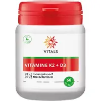 Vitals Vitamine K2 + D3 (60 softgels)