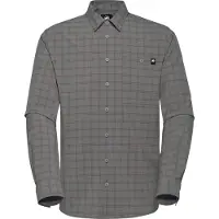 Mammut - Lenni Longsleeve Shirt - Overhemd S, grijs
