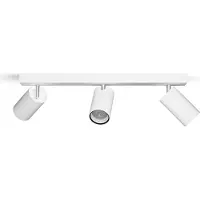 Philips Led opbouwspot | Rond | Idris | IP44 | Wit | 3x GU10 fitting