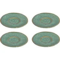 Leonardo Koffieschotel Matera Groen 11 cm (4-Delig)