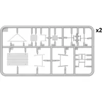 Other Modelbouwpakket Diorama - 49012 Diorama Field Workshop Plastic - 1:48 - Modelbouw
