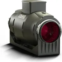 Vortice buisventilator LINEO 100 'QUIET' - aansluiting 100mm - 3 standen AAN/UIT