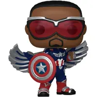 Funko POP! Captain America Brave New World POP! Films Vinyl Figuur, Captain America, 9 cm